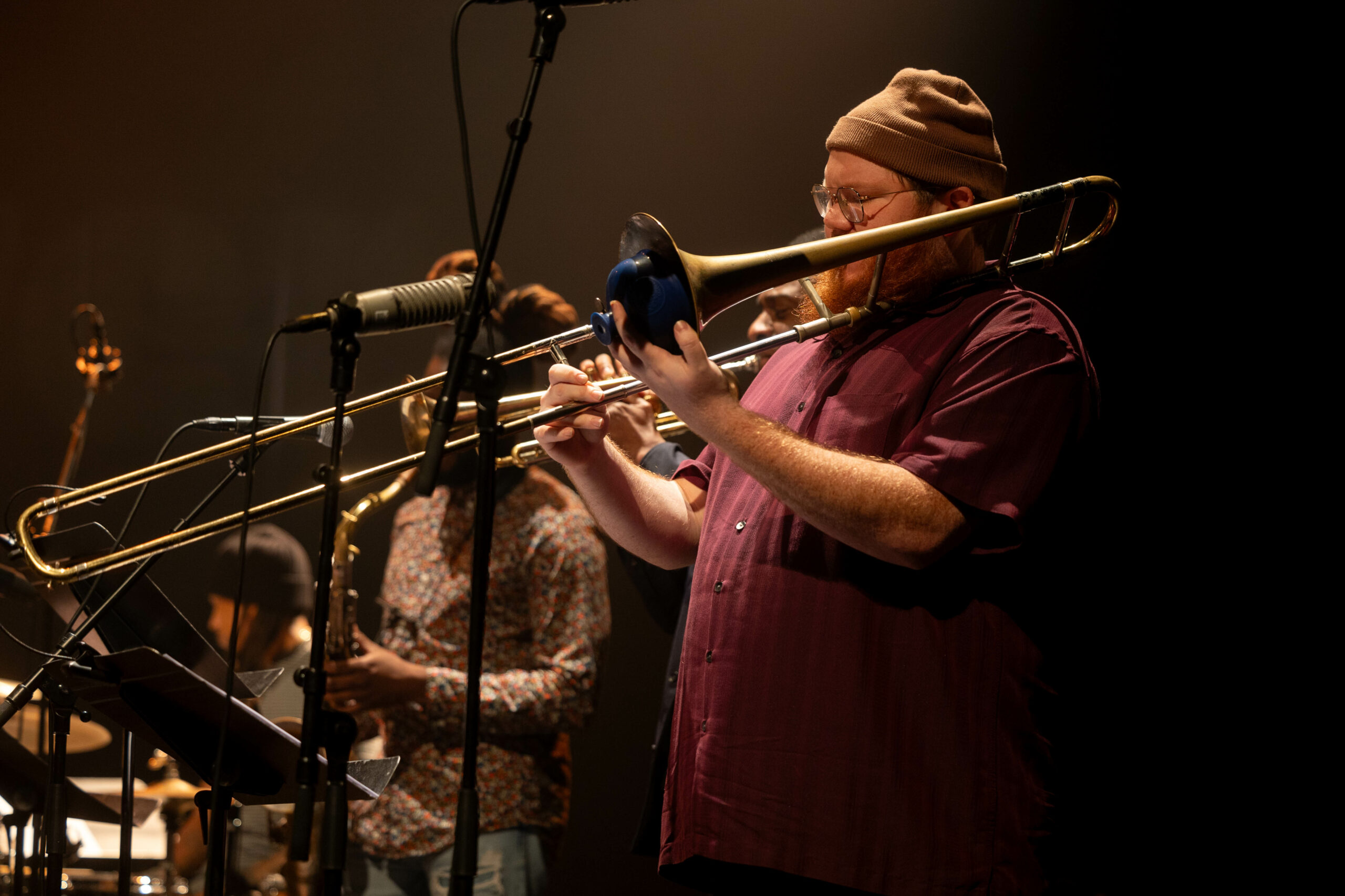 Miles Lyons (trombone & sousaphone)